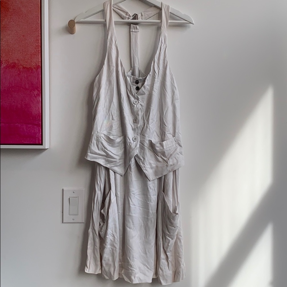 Marc by Marc Jacobs Glazed Jersey Vest Dress